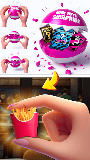 隠れたミニASMRサプライズ: かわいいガチャブランド食べ物