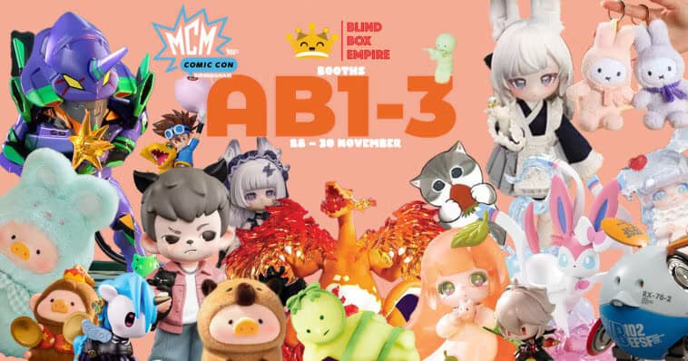 Nottingham’s first blind box and collectables store Blind Box Empire goes to MCM Birmingham 2025