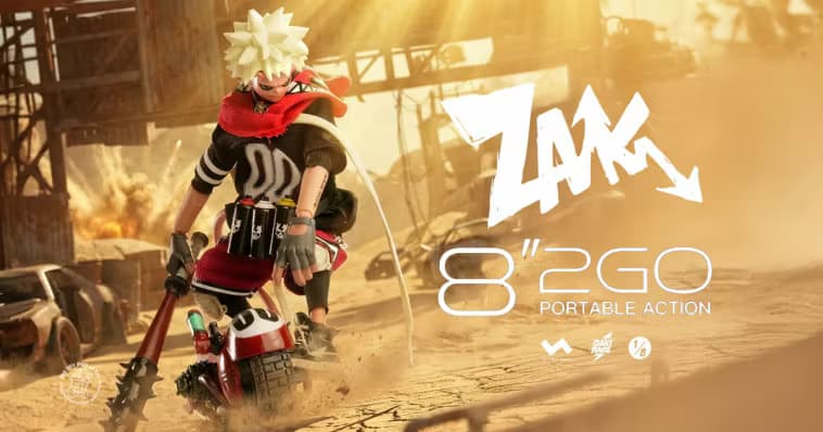 Zaiki 2GO GAKI RACE Portable Action Series By JT Studio