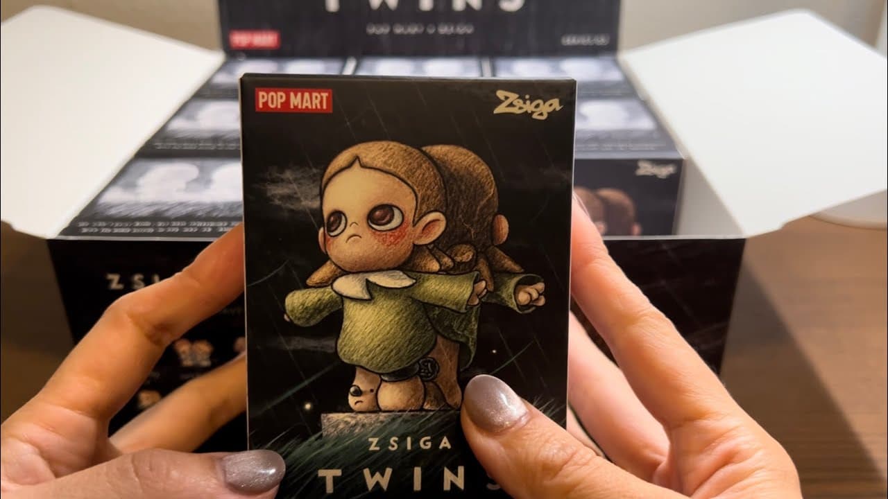 Pop Mart Zsiga Twins Series Unboxing